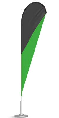 Beach flag cena zastave